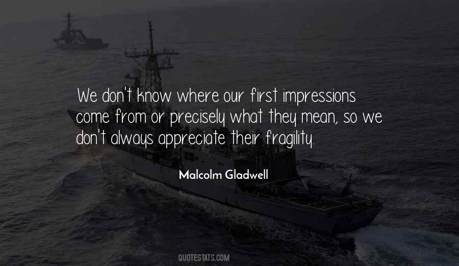 Quotes About Impressions #137085 Quotes About Impressions #137085