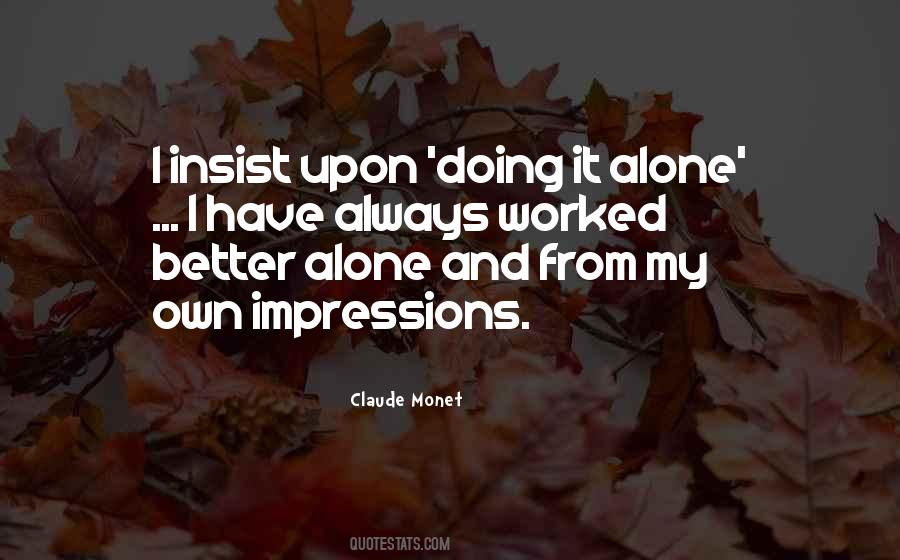 Quotes About Impressions #1385345