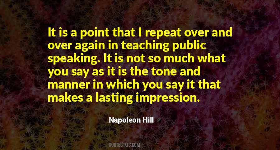 Quotes About Impressions #248318 Quotes About Impressions #248318