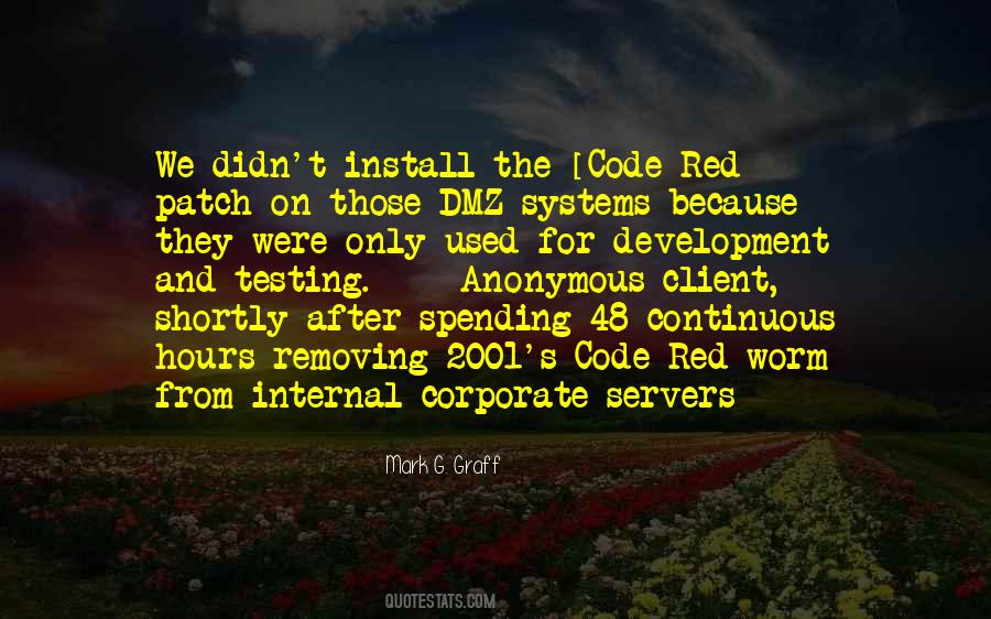 Code Red Quotes #1675405