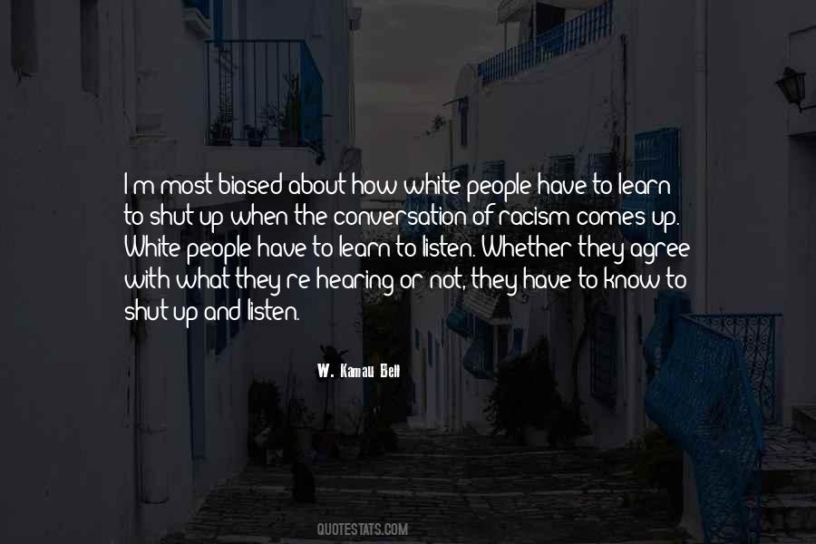 Quotes About White Racism #372088