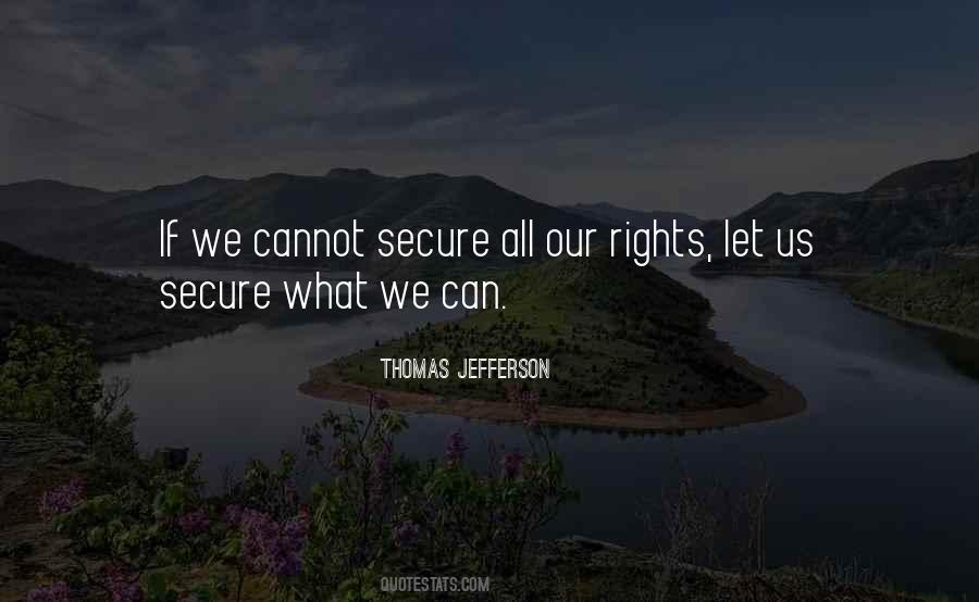 Jefferson We Quotes #231612