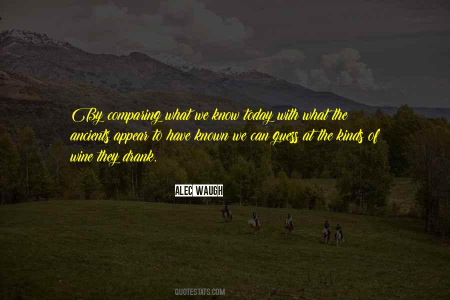Quotes About Comparing #1111029