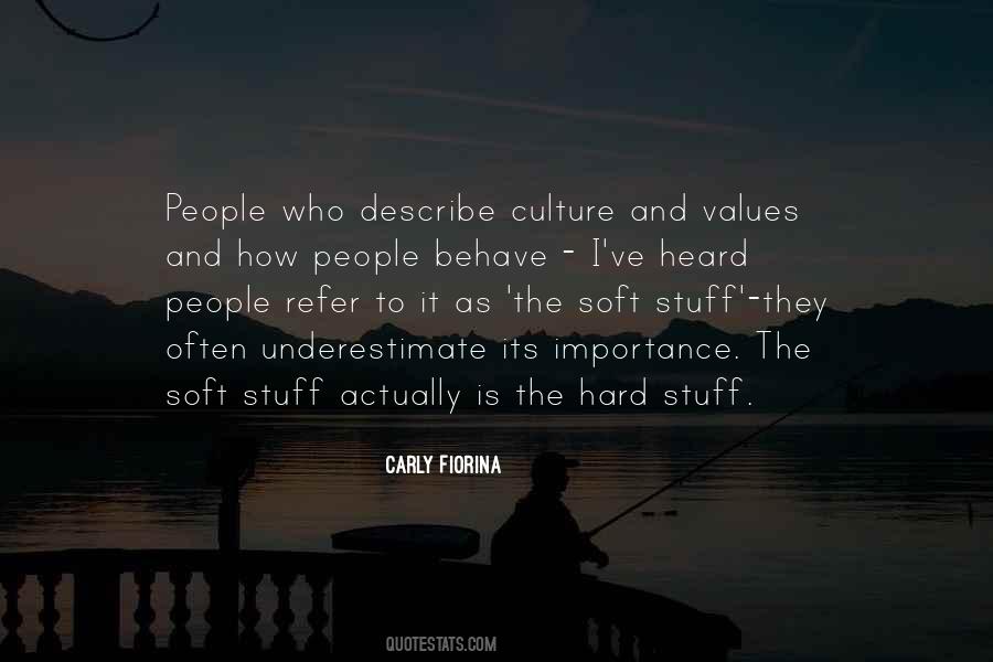 Culture Values Quotes #795078