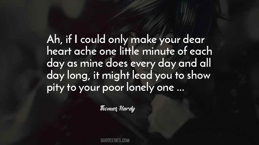 Quotes About Lonely Heart #788909