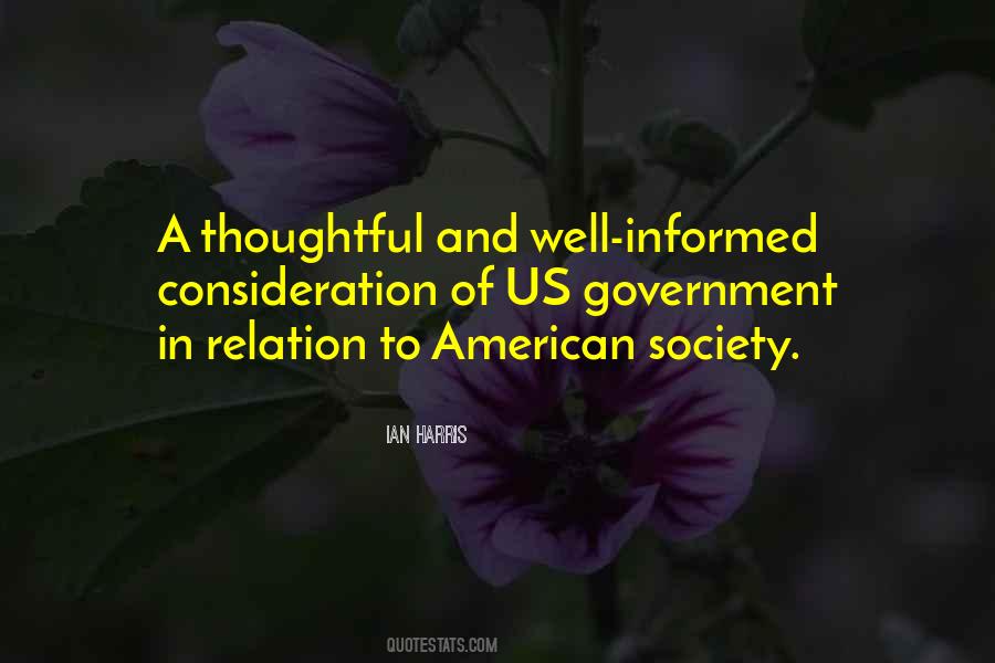 Quotes About American Society #10250