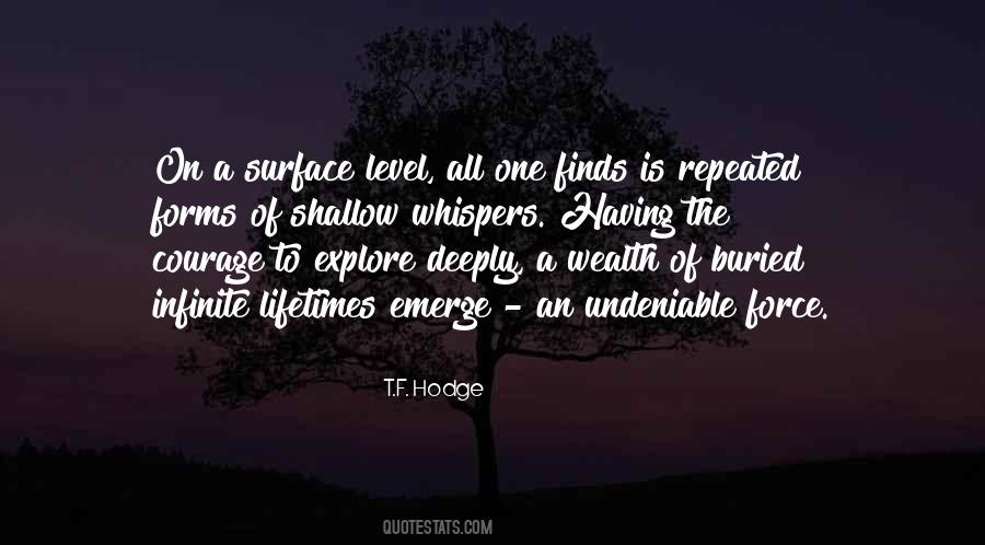 Surface Level Quotes #1466006