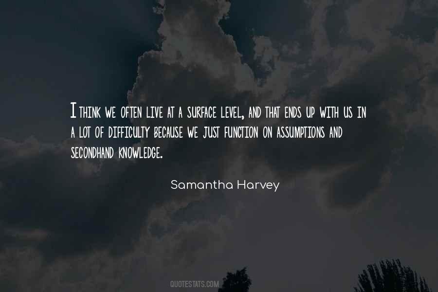 Surface Level Quotes #458054