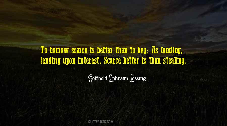 Quotes About Scarce #1409377