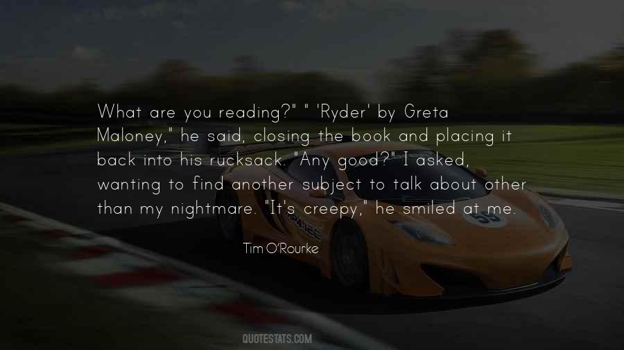 Quotes About Ryder #599213