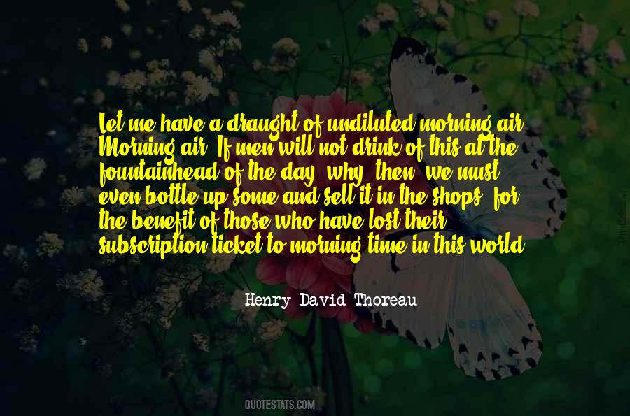 Morning Air Quotes #1285072