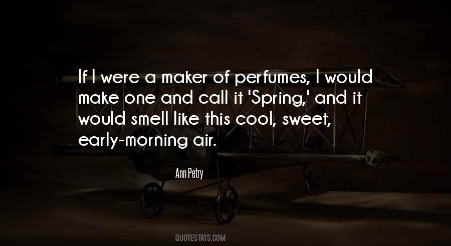 Morning Air Quotes #1306783