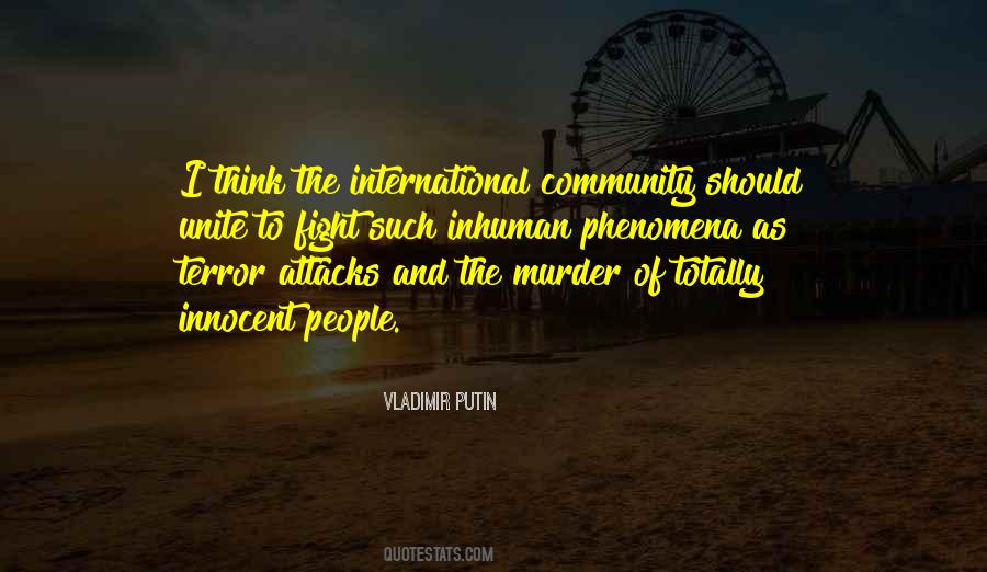 Quotes About Terror Attacks #591102