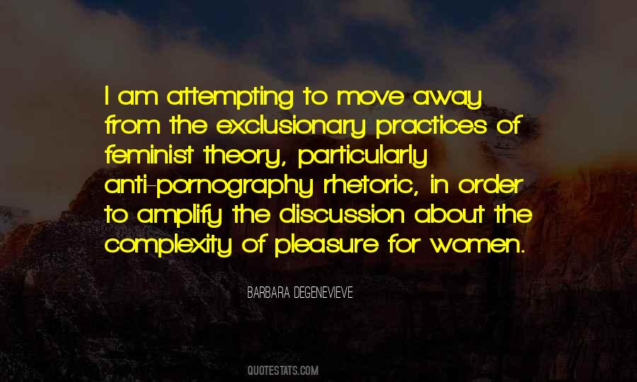 Quotes About Feminist Theory #473898