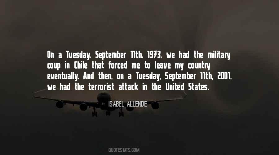 Quotes About September 11th 2001 #263766