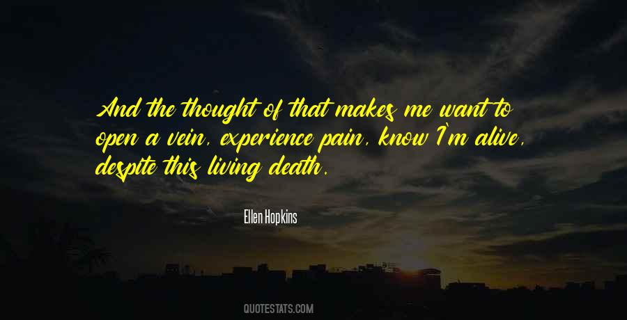 Pain Death Quotes #155916