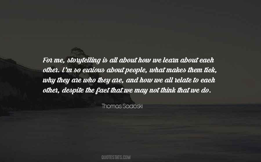 Sadoski Quotes #778428