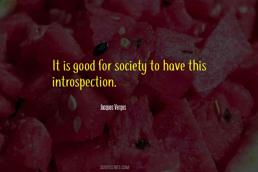 Quotes About Introspection #805688