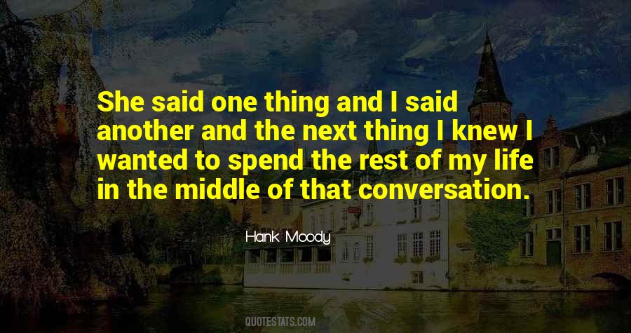 Quotes About Conversation #1664588