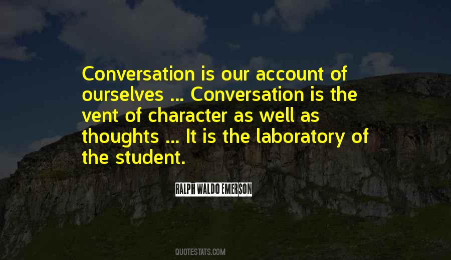 Quotes About Conversation #1713812