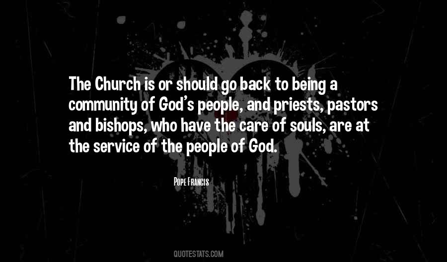 Quotes About Going Back To Church #109896