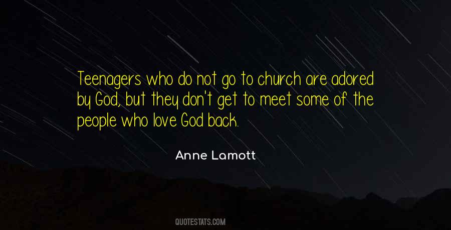 Quotes About Going Back To Church #162825