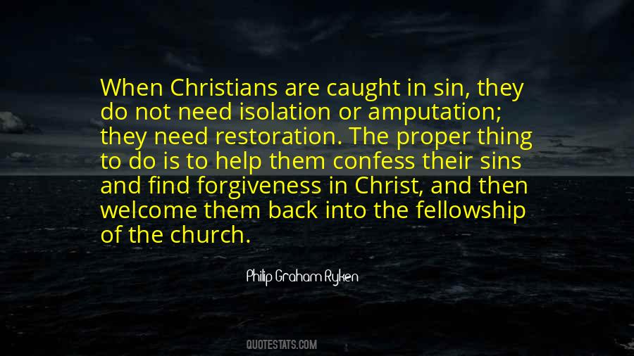 Quotes About Going Back To Church #379841