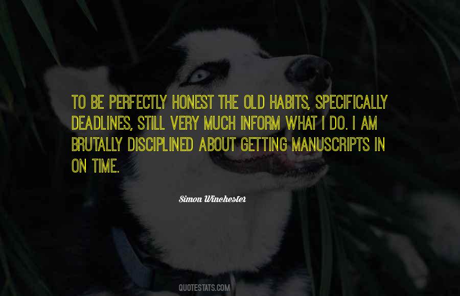 Quotes About Old Habits #54645