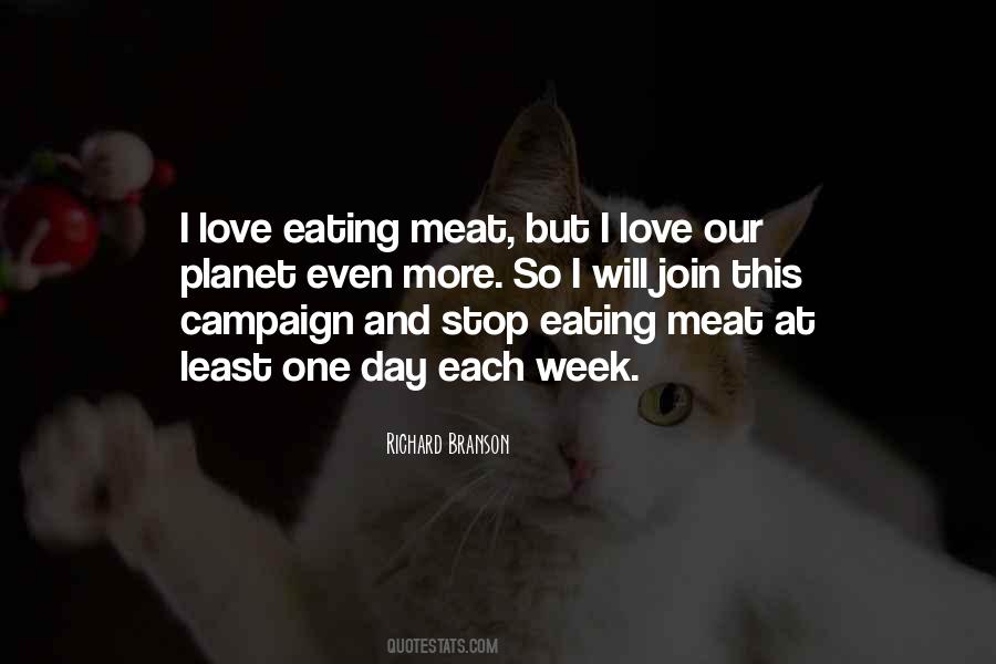 Quotes About Eating Meat #24808