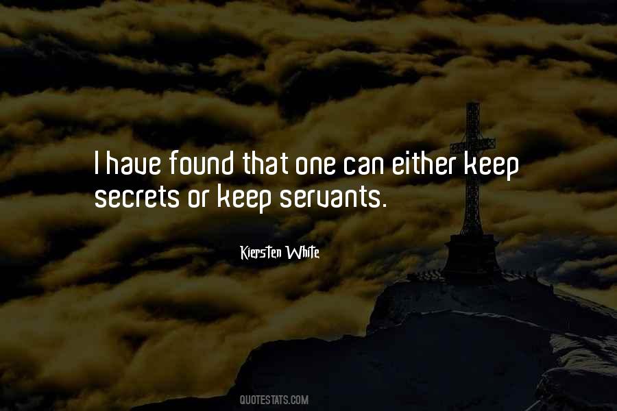 Quotes About Keep Secrets #1442947