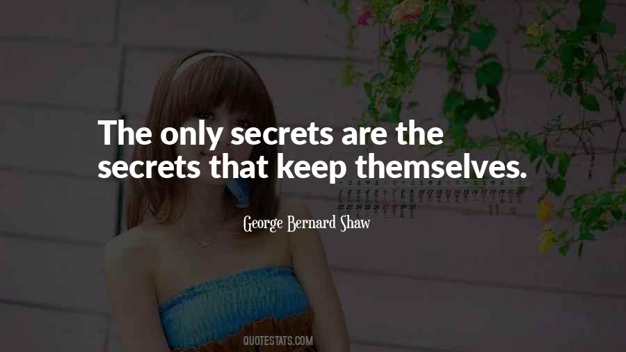 Quotes About Keep Secrets #313747