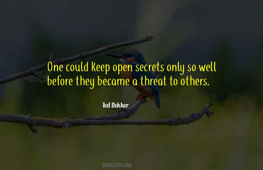 Quotes About Keep Secrets #611526