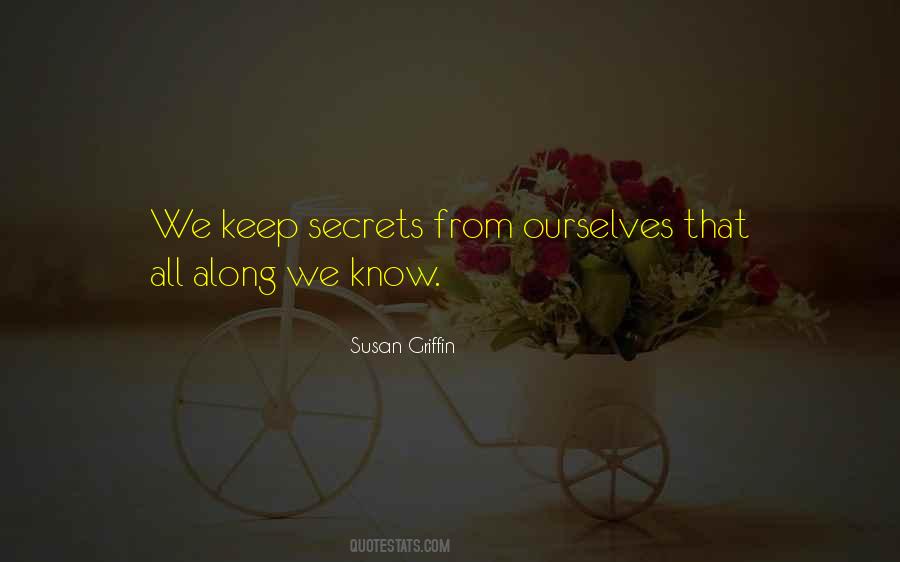 Quotes About Keep Secrets #913230