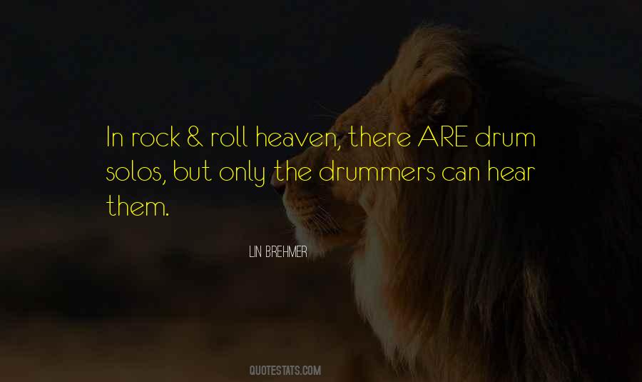 Quotes About Drummers #1005066