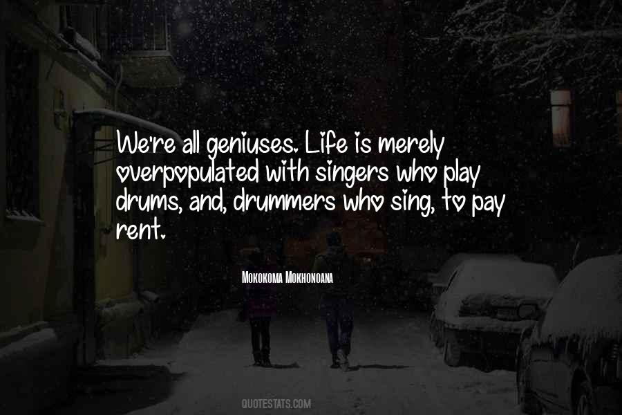 Quotes About Drummers #101169