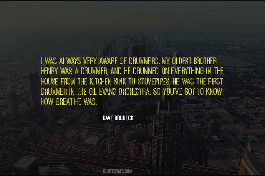 Quotes About Drummers #1060542