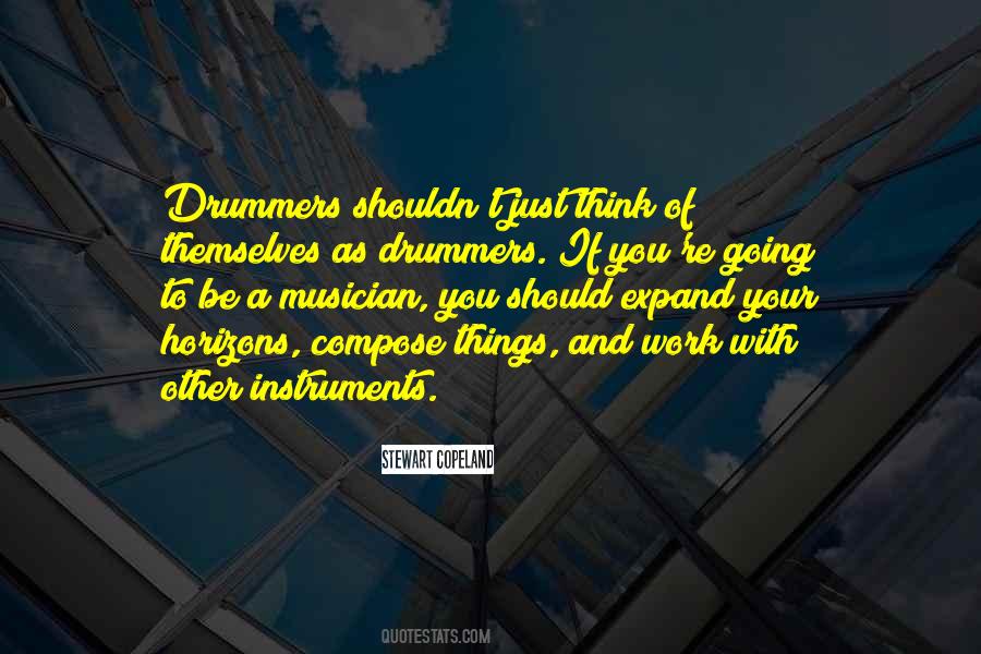 Quotes About Drummers #1418202