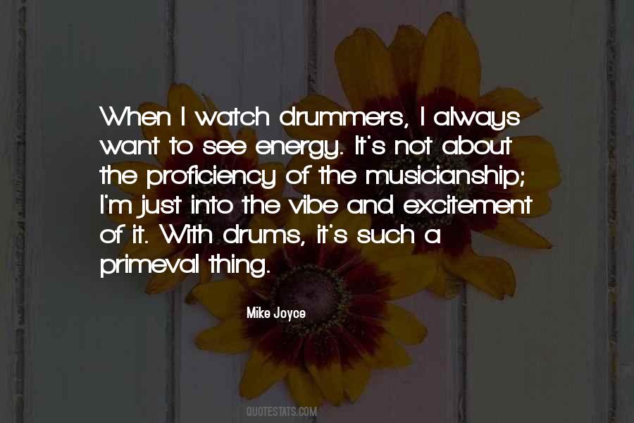 Quotes About Drummers #1471875