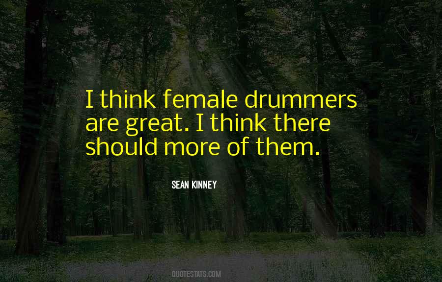 Quotes About Drummers #1613410