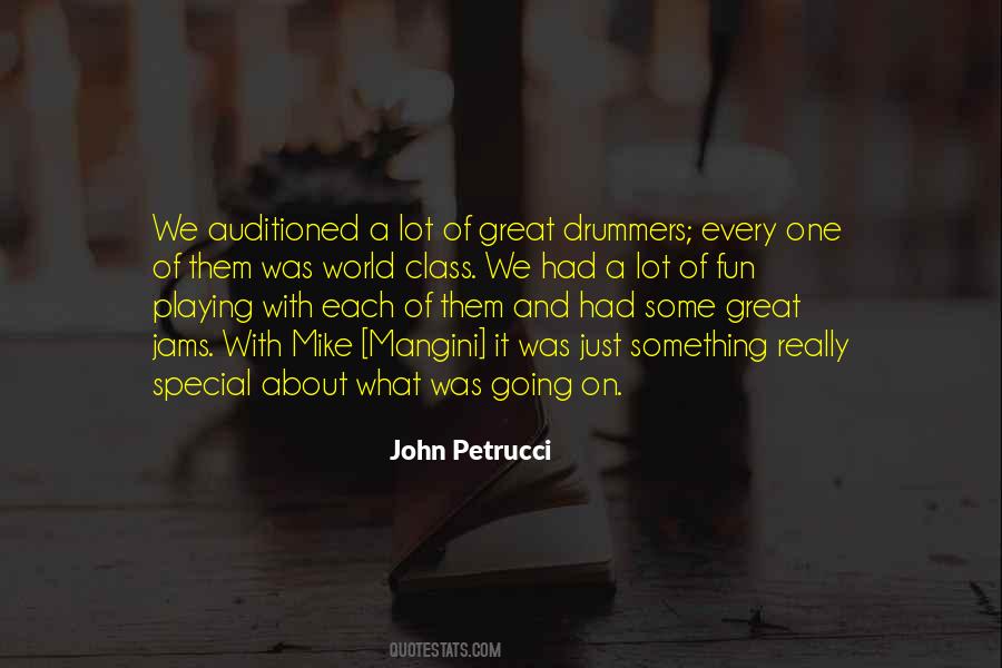 Quotes About Drummers #1797174