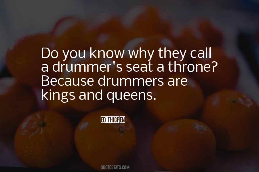 Quotes About Drummers #752247