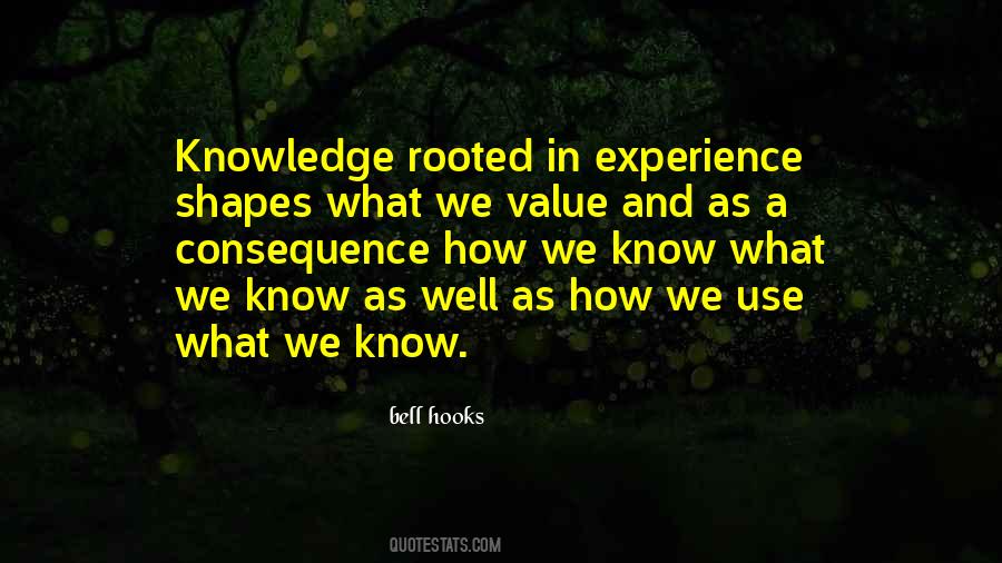 Quotes About Experience And Knowledge #275828