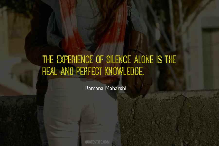 Quotes About Experience And Knowledge #87226
