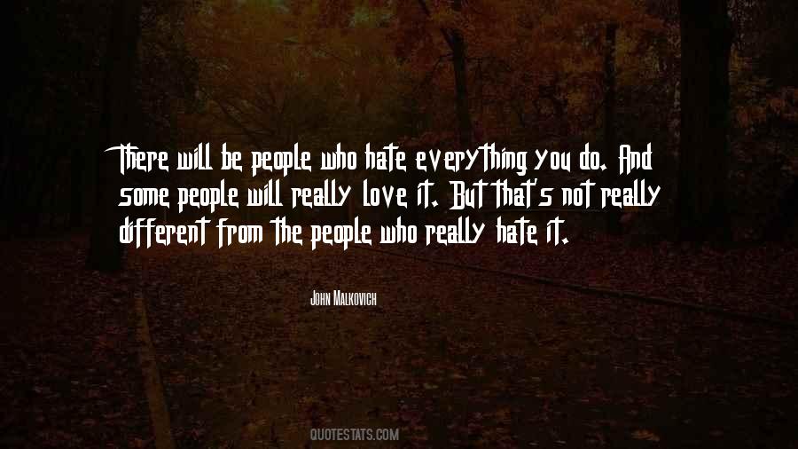 People Who Hate Quotes #1273500