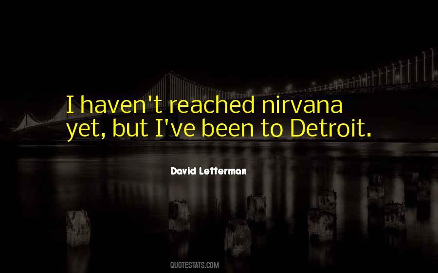 Quotes About Detroit #1305575