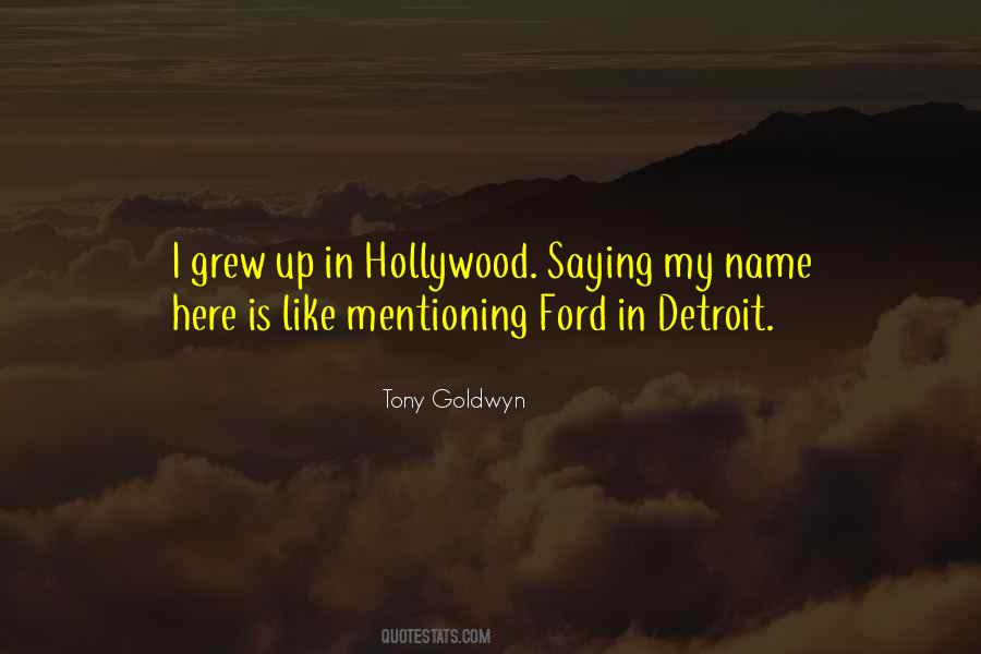 Quotes About Detroit #1660503