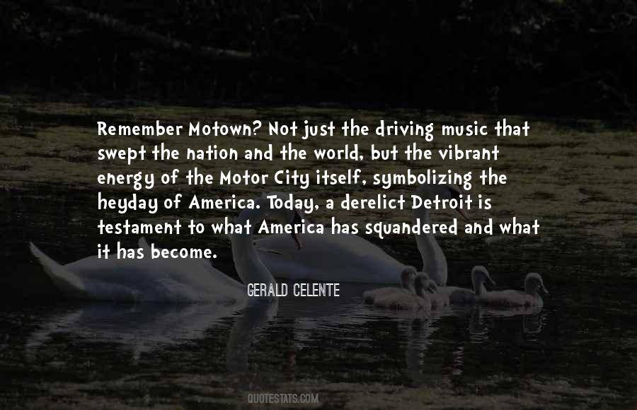 Quotes About Detroit #993592