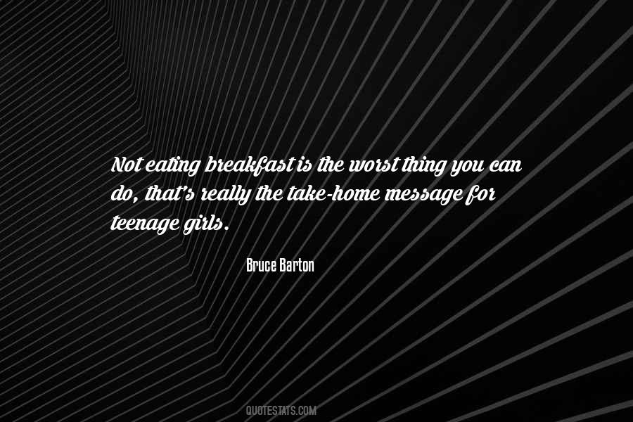 Quotes About Not Eating Breakfast #163973