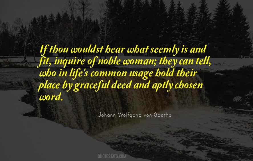 Quotes About Noble Woman #756315