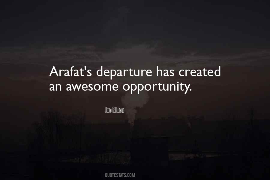 Quotes About Arafat #1096457